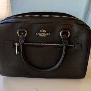 Coach Rowan Satchel in Black